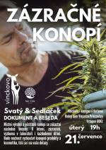 BESEDA O LÉČBĚ KONOPÍM SE SVATÝM SEDLÁČKEM