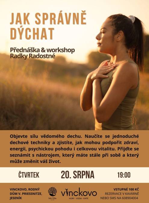 JAK SPRÁVNĚ DÝCHAT - RADKA RADOSTNÁ