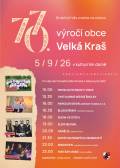 770 výročí založení obce Velká Kraš