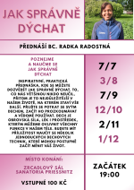 JAK SPRÁVNĚ DÝCHAT