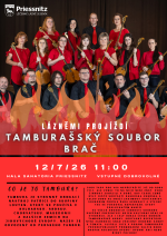 LÁZNĚMI PROJÍŽDÍ TAMBURAŠSKÝ SOUBOR BRAČ