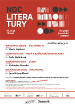 NOC LITERATURY 2026 (KAPACITA NAPLNĚNA)