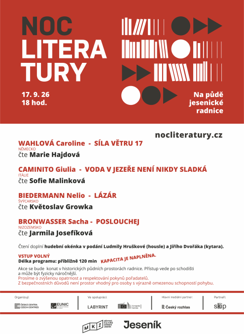 NOC LITERATURY 2026 (KAPACITA NAPLNĚNA)