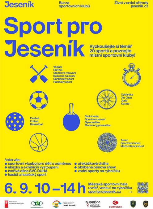SPORT PRO JESENÍK 2026