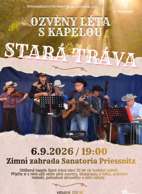 OZVĚNY LÉTA S KAPELOU STARÁ TRÁVA