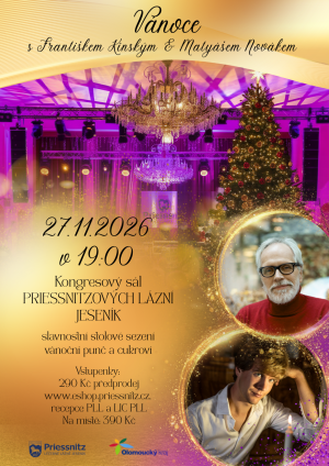 VÁNOCE S FRANTIŠKEM KINSKÝM A MATYÁŠEM NOVÁKEM