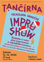 Velkolepá vánoční improshow v Tančírně
