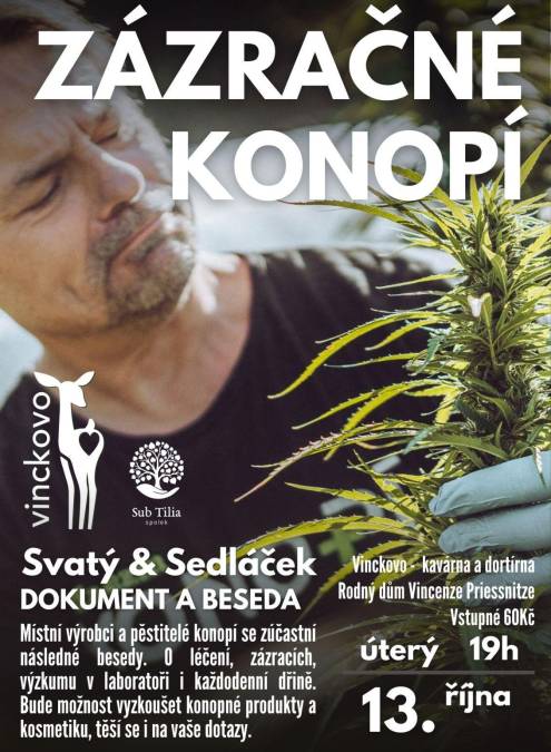 O LÉČBĚ KONOPÍM SE SVATÝM A SEDLÁČKEM