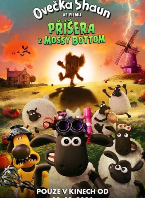 OVEČKA SHAUN VE FILMU PŘÍŠERA Z MOSSY BOTTOM