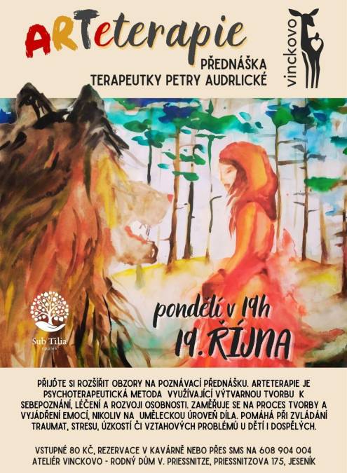 ARTETERAPIE - přednáška Mgr. Petry Audrlické