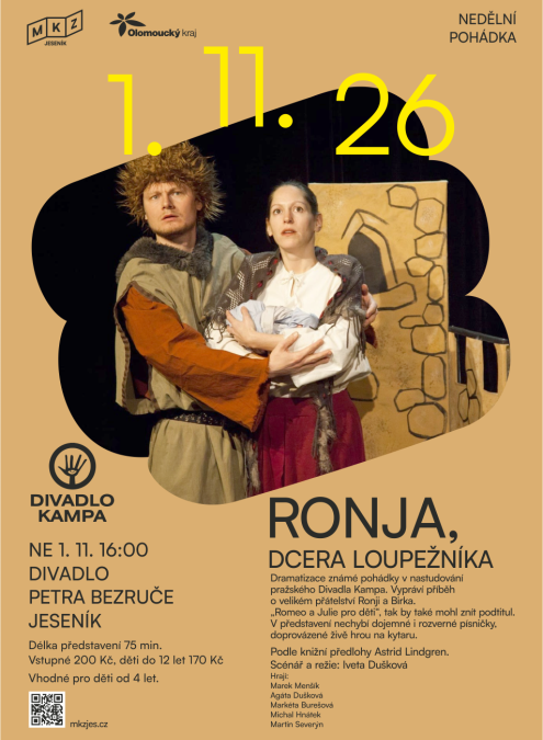Ronja, dcera loupežníka | NEDĚLNÍ POHÁDKA