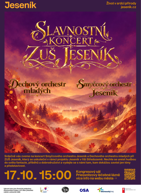 Slavnostní koncert ZUŠ Jeseník