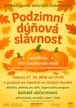 PODZIMNÍ DÝNOVÁ SLAVNOST ZLATÉ HORY