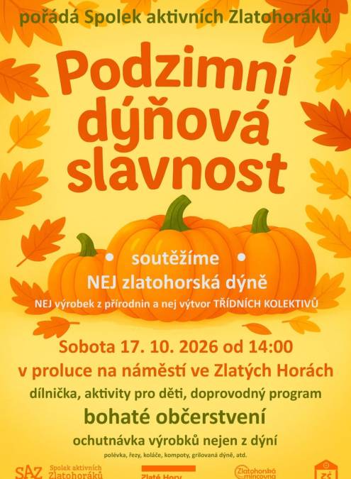 PODZIMNÍ DÝNOVÁ SLAVNOST ZLATÉ HORY