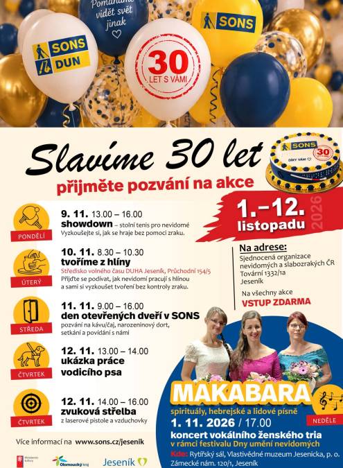30. výročí vzniku SONS